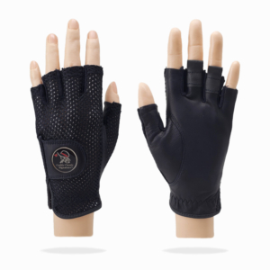 New Caddy Classic Mesh Half Glove | Palm Pad Made From Premium Cabretta Leather | Worn On Left Hand