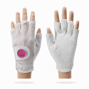 New Caddy Classic Mesh Half Glove | Palm Pad Made From Premium Cabretta Leather | Worn On Left Hand