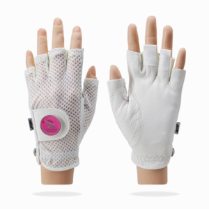 New Caddy Classic Mesh Half Glove | Palm Pad Made From Premium Cabretta Leather | Worn On Left Hand
