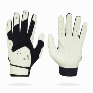 Batting Glove With Black Two Spandex & Premier Digitized Cabretta Leather
