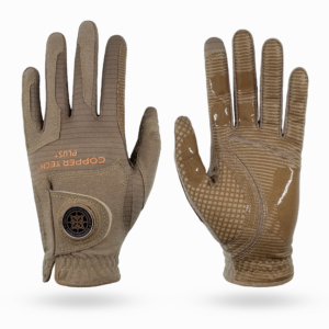 Copper Tech Plus Choco Brown/Choco Brown Golf Gloves | Premium Quality, Flexible, Ultra Grip