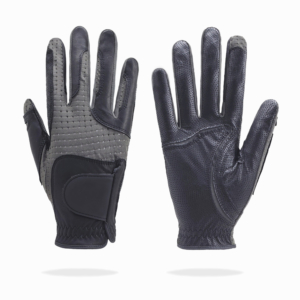 Premium Pickleball New Glove | Premium Kangaroo Leather Ultimate Grip | Breathable Coolskin | Men's Right Hand (Black/Grey)