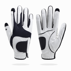 Pickleball Glove | Honeycomb New Design Grip | Durable & Hard-Wearing | Breathable Lycra | Men's Right Hand (White/Black)